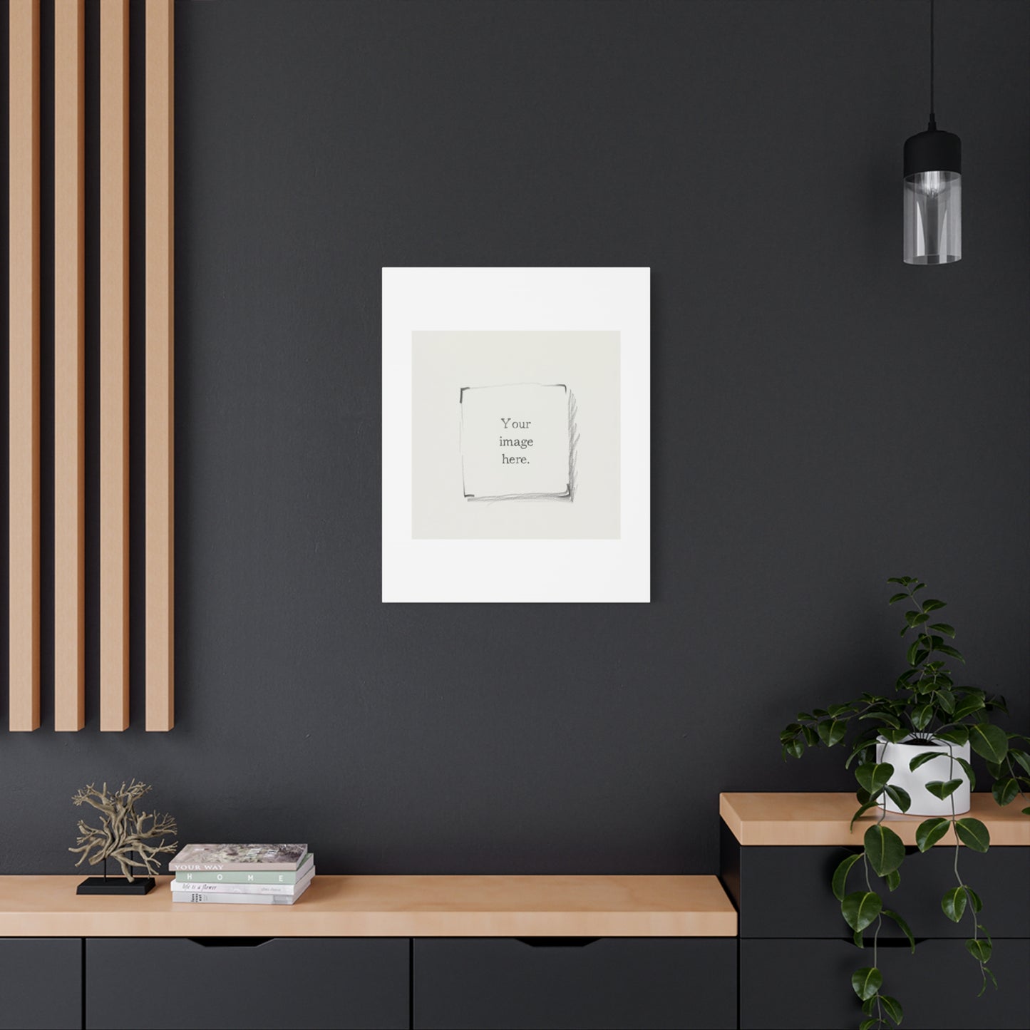 Create your own matte canvas