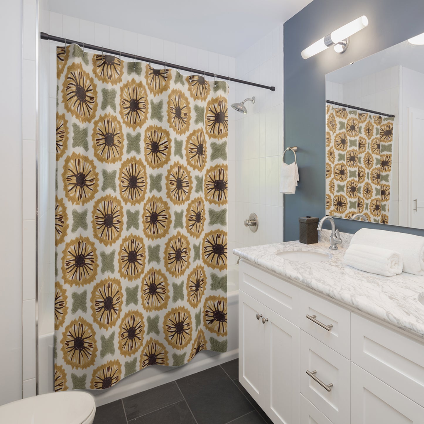 Shower Curtains "Tubular design"