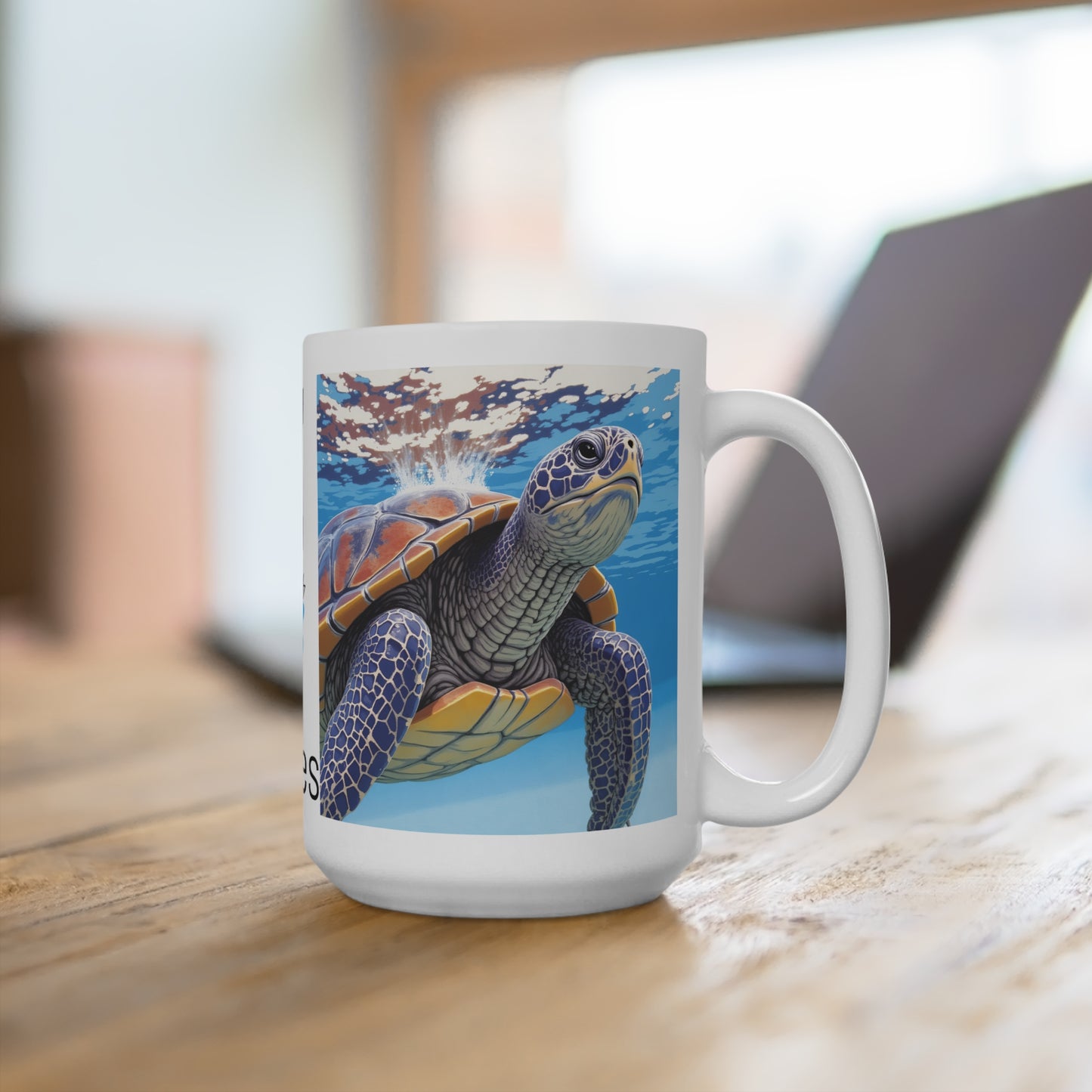 I Love Turtles 15oz Mug - Perfect Gift for Turtle Lovers