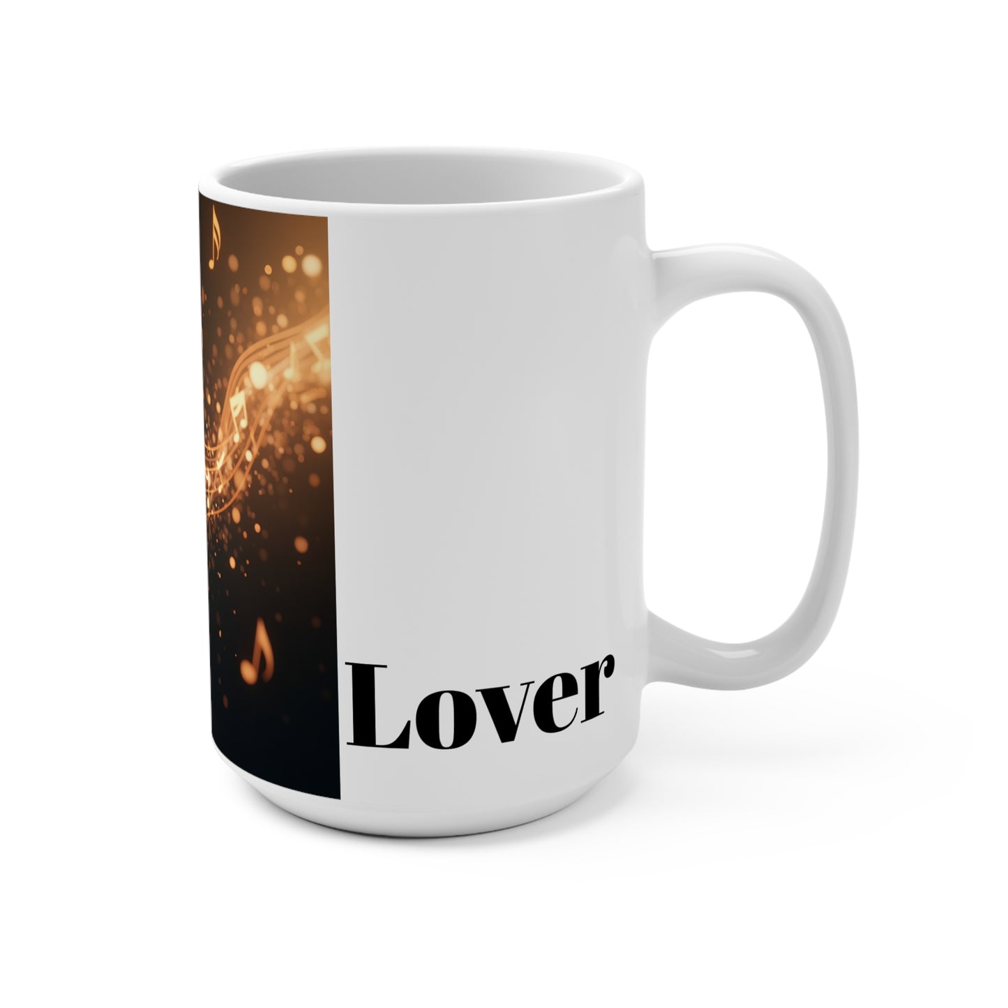 Musical Lover 15oz Mug - Perfect Gift for Music Enthusiasts