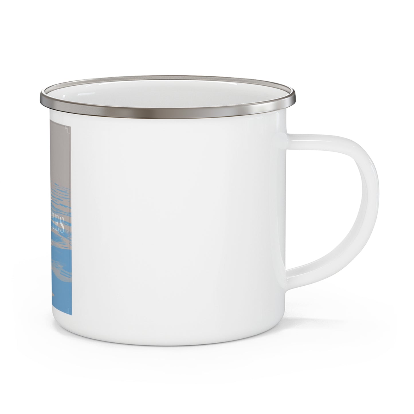 Necessities Enamel Camping Mug - Perfect for Outdoor Adventures & Cozy Moments