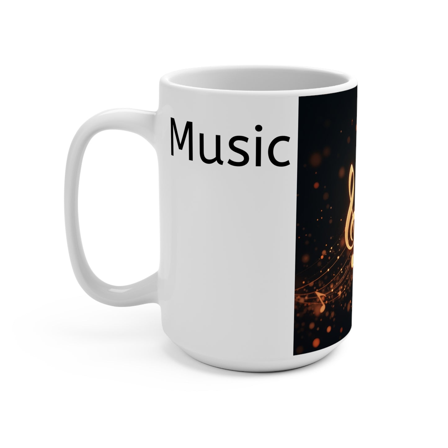 Musical Lover 15oz Mug - Perfect Gift for Music Enthusiasts
