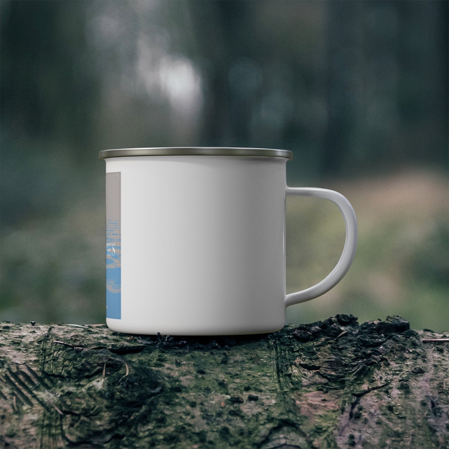 Necessities Enamel Camping Mug - Perfect for Outdoor Adventures & Cozy Moments
