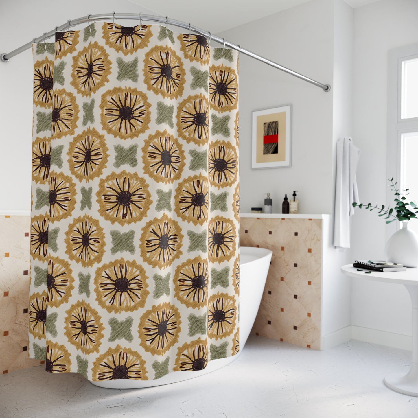 Shower Curtains "Tubular design"
